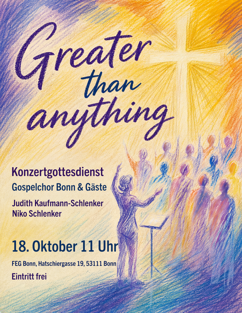 Konzertgottesdienst am 18.10.2026 11 Uhr in der FeG Bonn